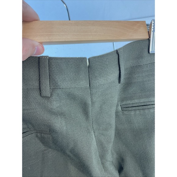 Vtg Polo Ralph Lauren Wool Suit Pants Dress Green Mens Size 34x30 (40R pant) - Picture 3 of 16